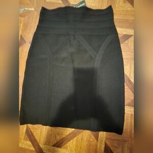 bebe Black Pencil Skirt
